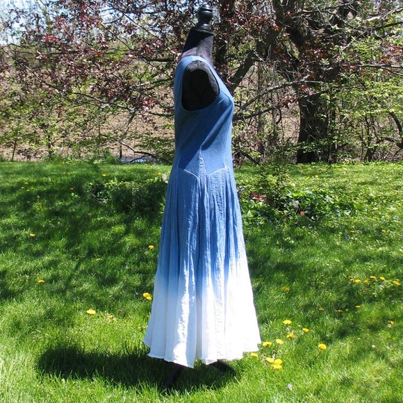 A bit boho ombre dyed Summer dress - Picture 3 of 3